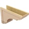 Ekena Millwork 11"W x 33"D x 22"H Classic Bryant Rough Cedar Woodgrain TimberThane Corbel, Primed Tan CORUR11X33X22BRYRCPR - alternate 5